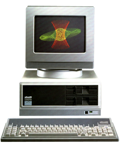 Amstrad PC1512 (1986) Olivetti M24 (1983)